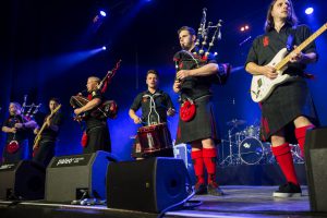 Red Hot Chilli Pipers en concert au Palo Festival de Nyon Nyon, le 20.07.2016 Photographe : (C) Lionel Flusin